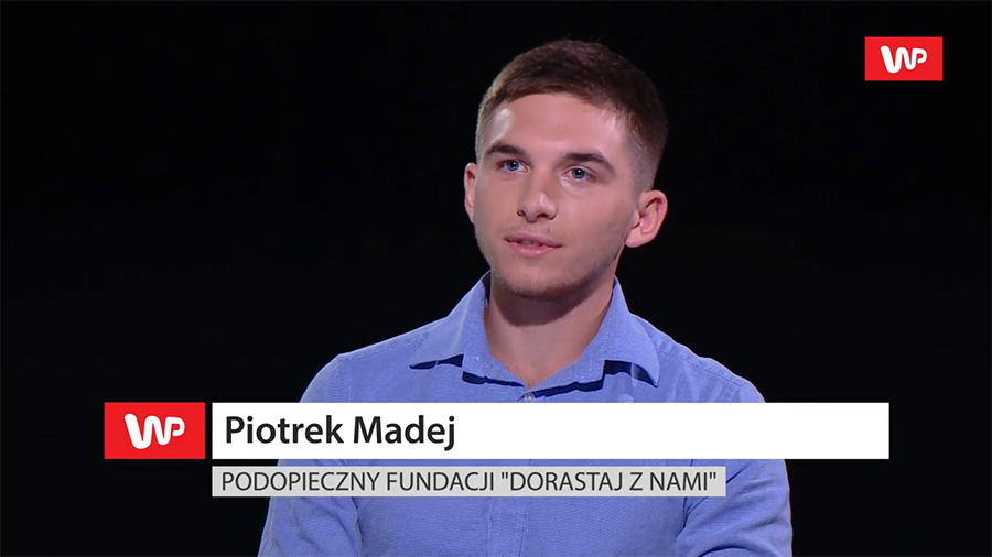 Wirtualna Polska o podopiecznych Fundacji Dorastaj z Nami